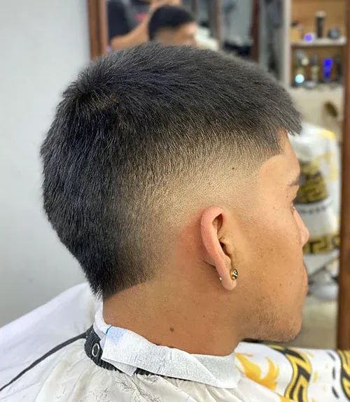 Burst Fade Mohawk