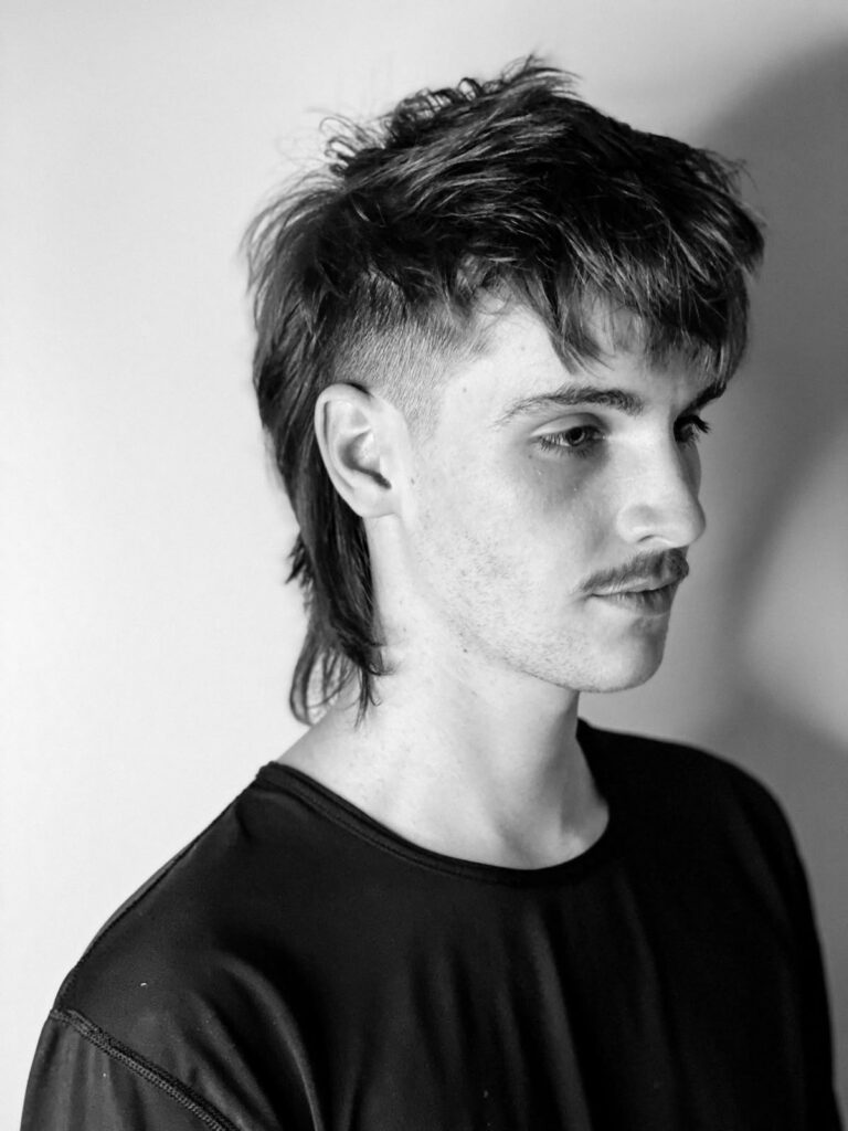 Messy Grunge Mullet