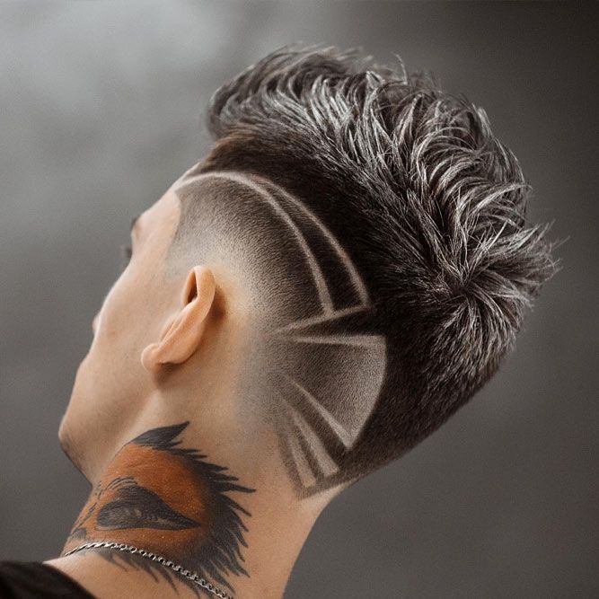 Mohawk with Design