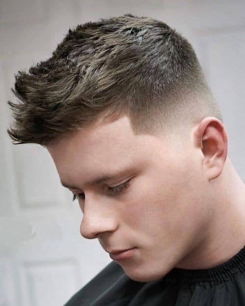 Pompadour Crew Cut