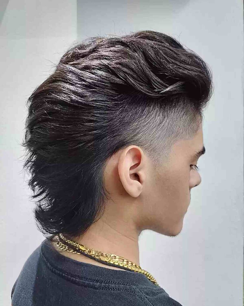 Slick-Back Mullet