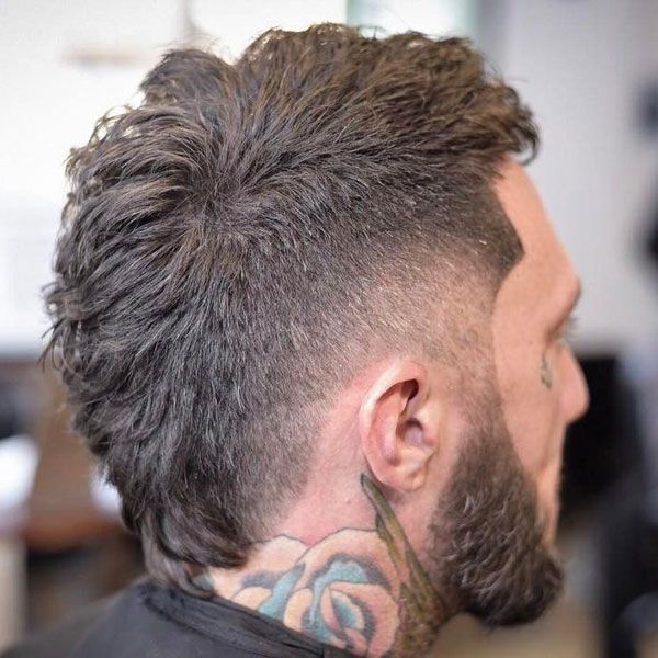 Temple Fade Mohawk