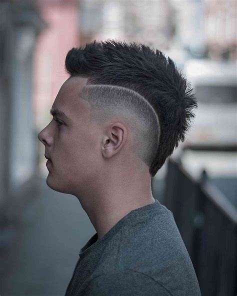 high Burst Fade Mullet
