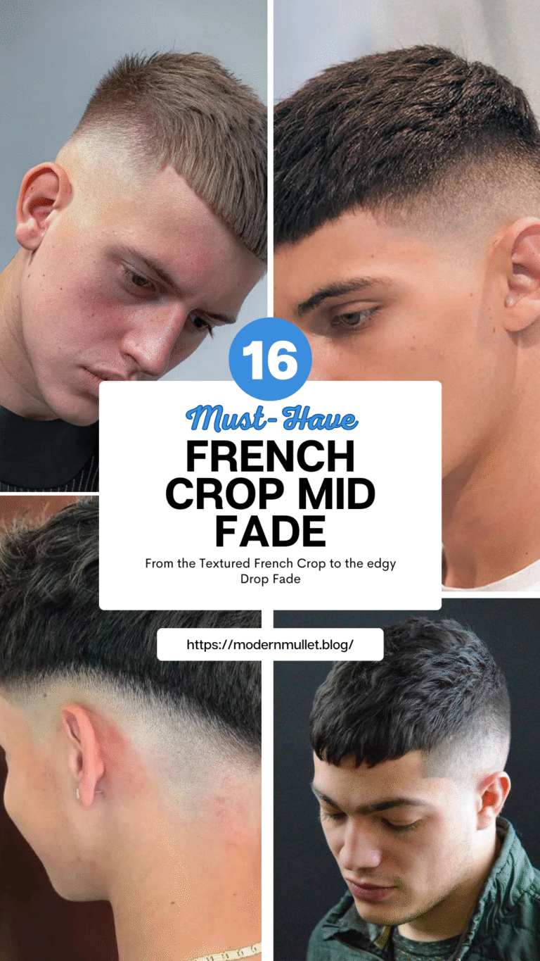 French Crop Mid Fade