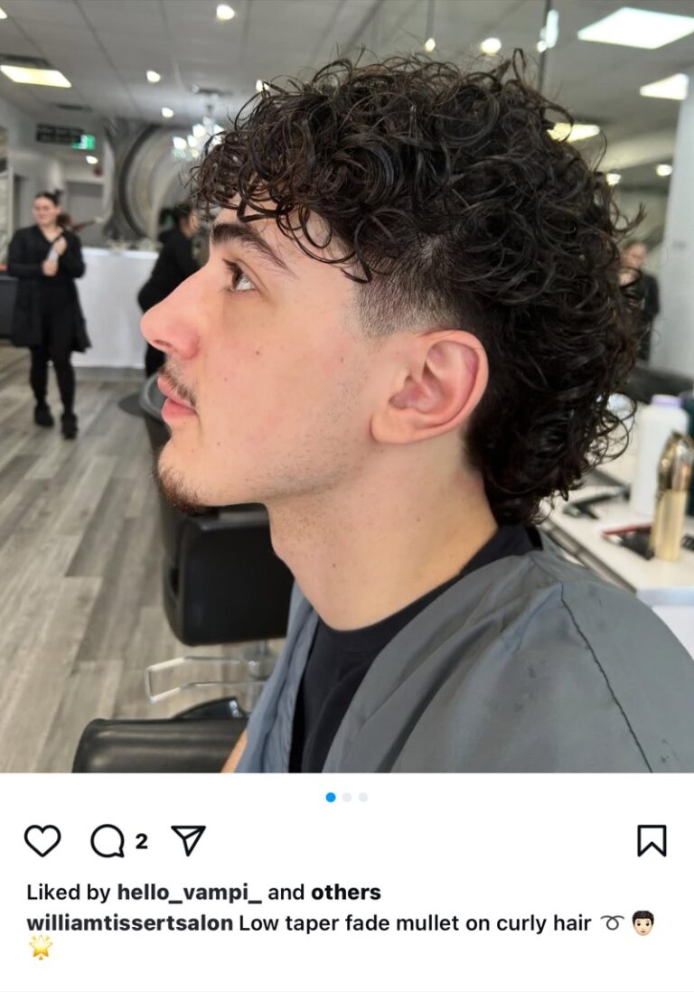 15 Estilos Poderosos De Mullet Masculino Cacheado
