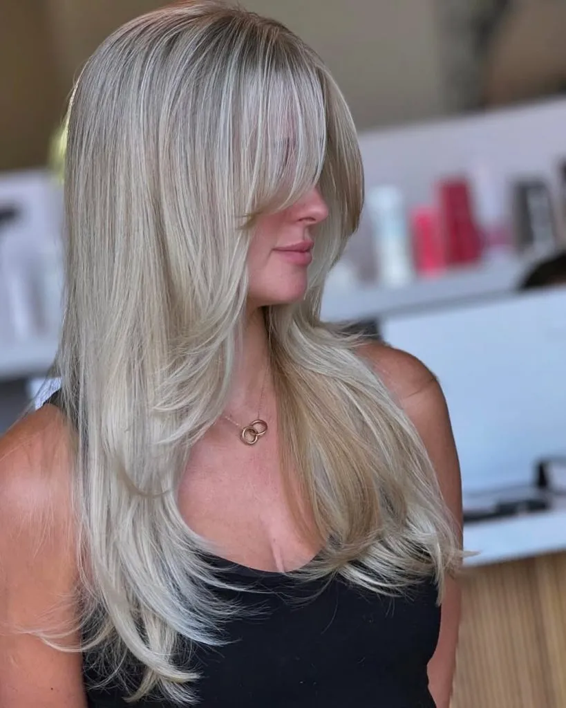 Blonde Elegance with Long Layers