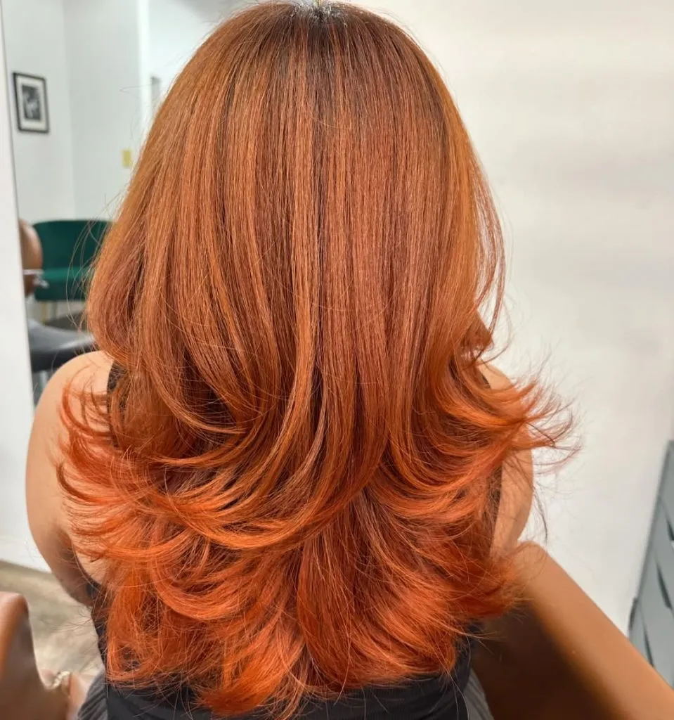 Fiery Copper Layers